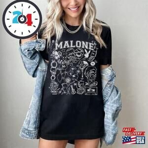 Retro Post Malone T-Shirt Best Shirt Unisex